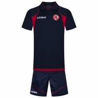 AS Livorno Calcio Legea Mężczyźni 2-częściowy zestaw reprezentacyjny 3-AH-4830 Granatowy