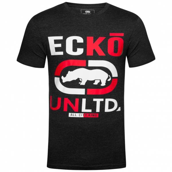 Ecko Unltd. Brands Hatch Herren T-Shirt ESK04300 Heather Charcoal