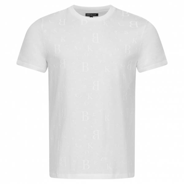 BORIS BECKER &quot;Bell&quot; Herren Premium T-Shirt 21WBBMTST00007-WHITE