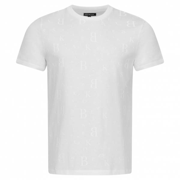 BORIS BECKER "Bell" Herren Premium T-Shirt 21WBBMTST00007-WHITE