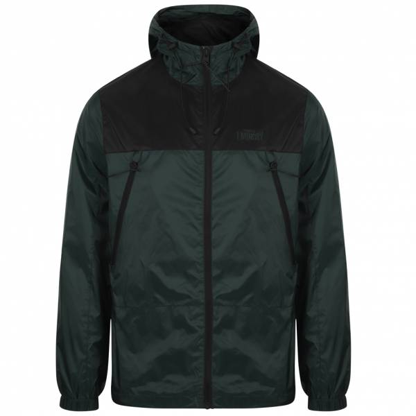 Tokyo Laundry Bourdon Packaway Windbreaker Herren Jacke 1J10630 Green
