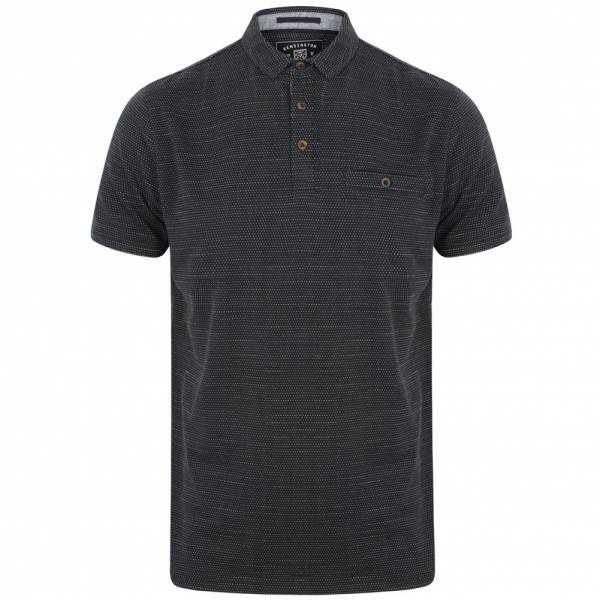 Kensington Eastside Hare Jacquard Spot Herren Polo-Shirt 1X10692 True Navy