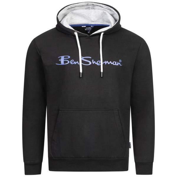 BEN SHERMAN Casual Heren Hoody 0067810-ZWART