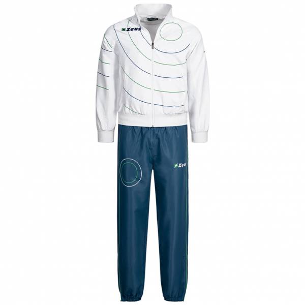 Zeus Tuta Orbit Uomo Completo sportivo Bianco Navy Verde