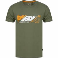 DNM Dissident Fractured Herren T-Shirt 1C18145 Grape Leaf