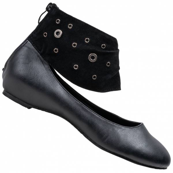 CYTHERIA Femmes Ballerines CT010-NOIR