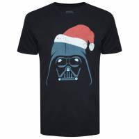GWIEZDNE WOJNY Darth Vader Santa Anime Mężczyźni T-shirt POMTS161BLK