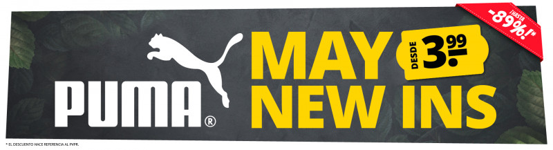 PUMA new ins of may desde 3,99 €