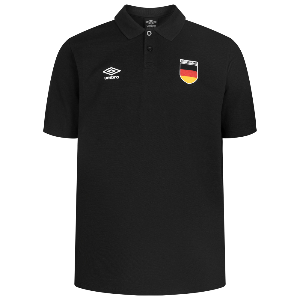 Vernietigen Auroch Ongeëvenaard Deutschland Umbro Herren Polo-Shirt UMTM0323GR-090 | SportSpar