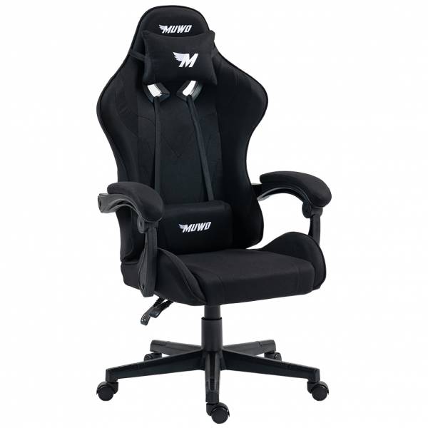 MUWO &quot;MystiX&quot; e-sport Chaise de jeu noire