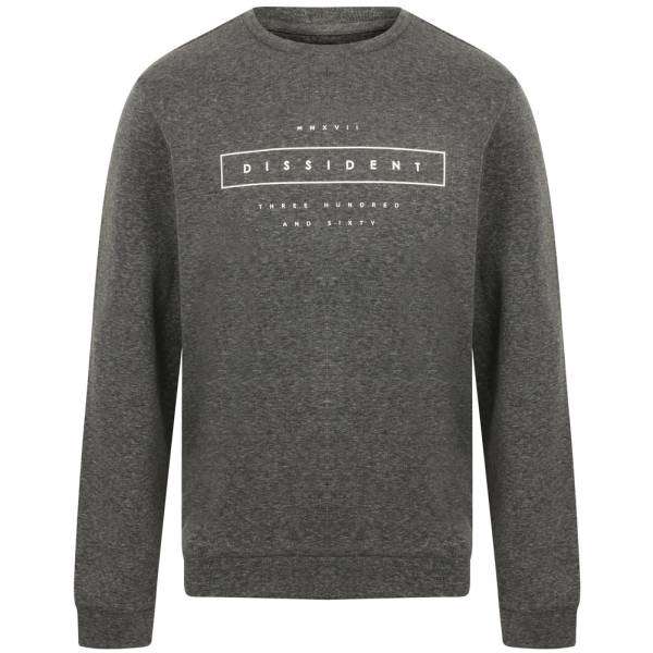 DNM Dissident Chinu Hombre Sudadera 1D11731R Marga gris y negra