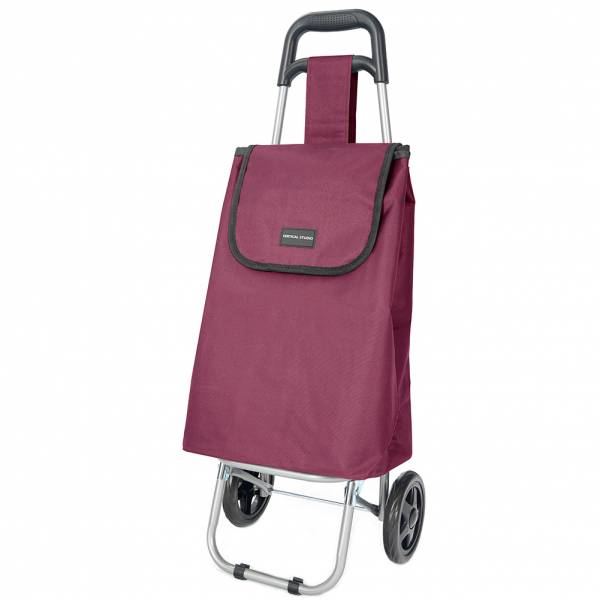 VERTICAL STUDIO carrito de compra plegable 35 L rojo oscuro