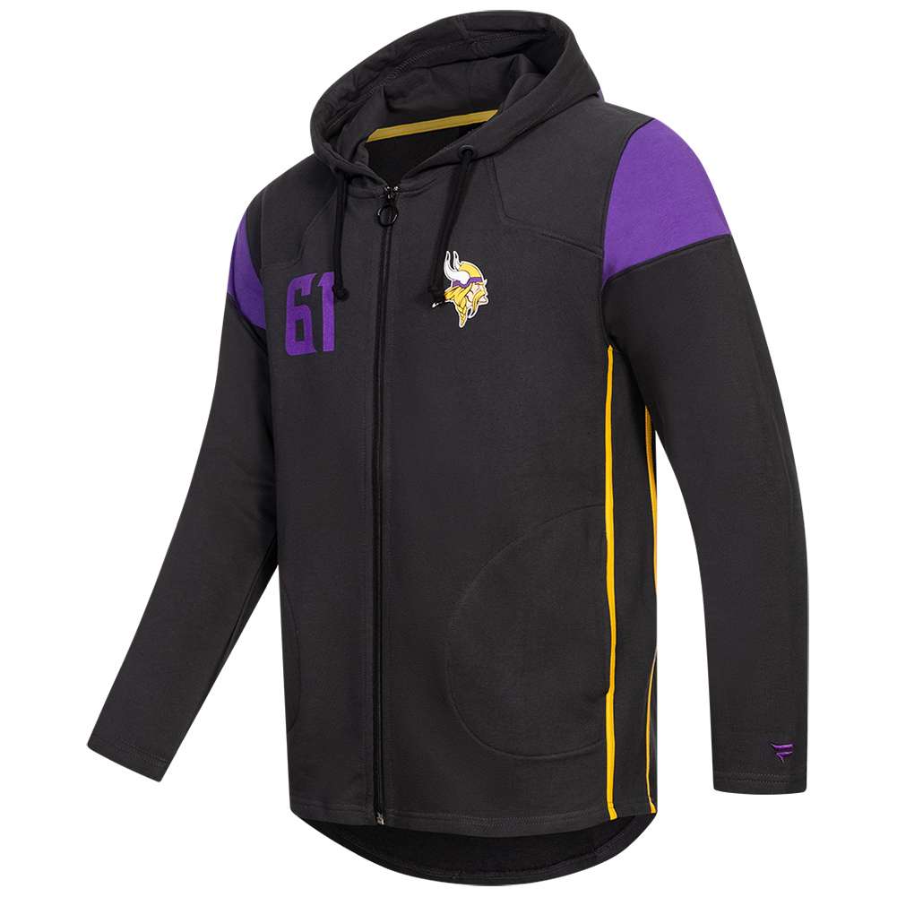 Minnesota Vikings NFL Fanatics Hombre Sudadera con cremallera y