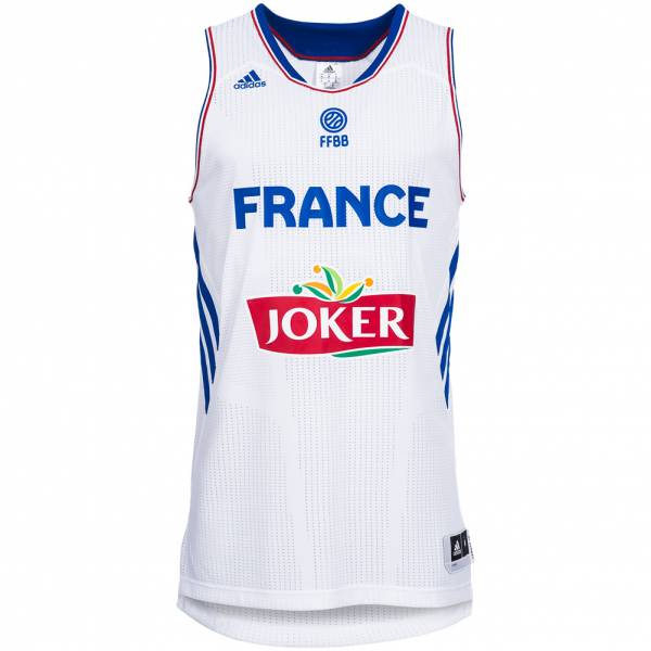 Maillot de basketball France adidas équipe nationale S04505
