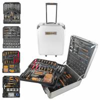 ANDIARBEIT® tool case Trolley 1000 pieces. silver