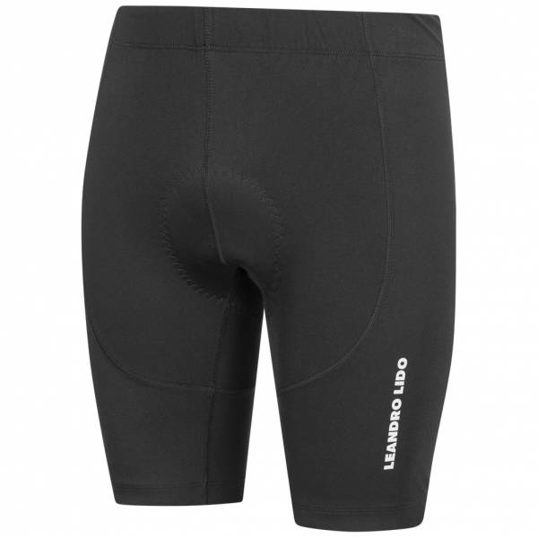 LEANDRO LIDO &quot;Ponza &quot; Herren Radsport Shorts mit Polster schwarz