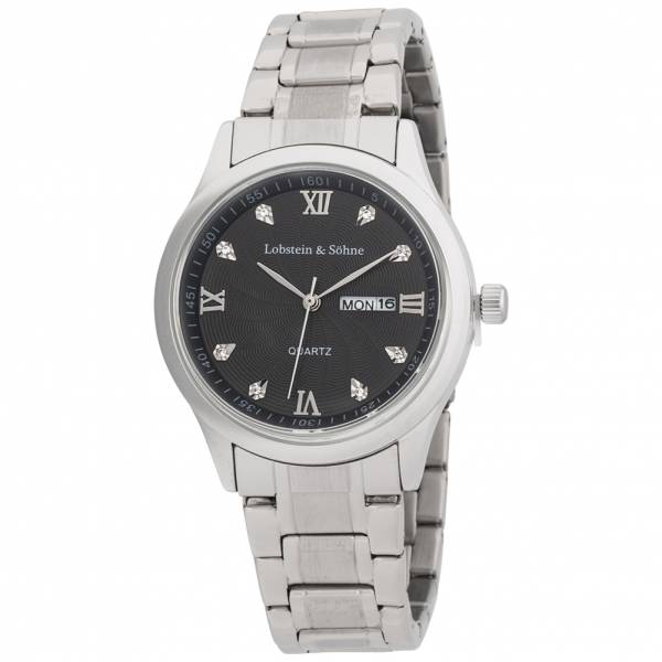 Lobstein &amp; Söhne ® &quot;Leopold&quot; Watch silver/black