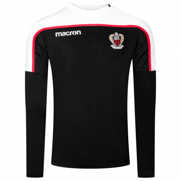 OGC Nizza macron Herren 1/4 Zip Trainings Sweatshirt 58097206