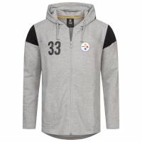Pittsburgh Steelers NFL Fanatics Hombre Sudadera con cremallera y capucha 2083MGRYFHEPST