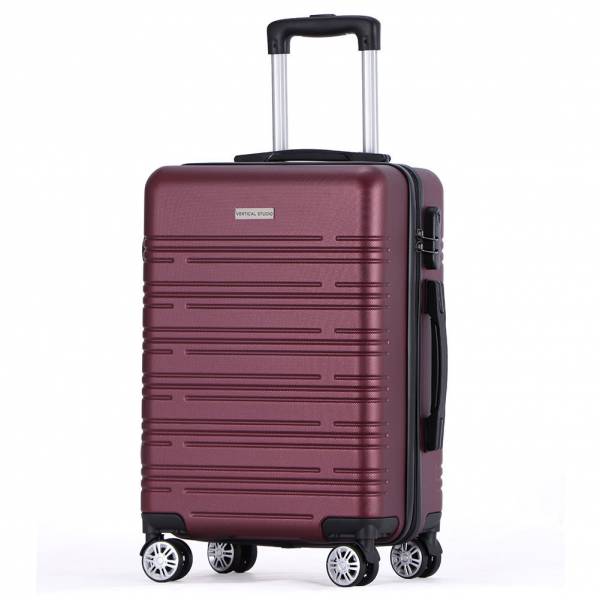 VERTICAL STUDIO &quot;Halmstad&quot; 20&quot; Hand Luggage Suitcase dark red