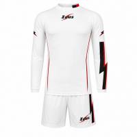 Zeus Kit Teseo Herren Trikot-Set + Shorts 2-tlg. nero/rosso