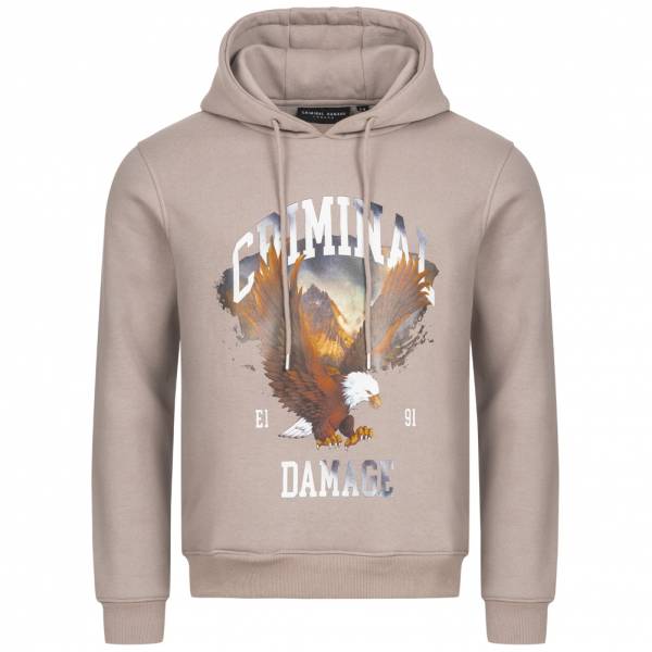 CRIMINAL DAMAGE Eagle Hommes Sweat à capuche EHT22
