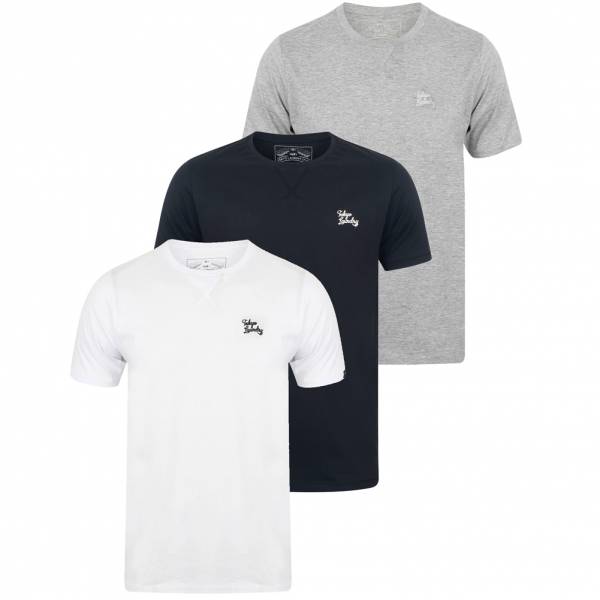 Tokyo Laundry Koppelo Herren 3er Pack T-Shirts 1Q11467