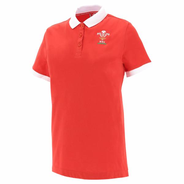 Wales WRU macron Rugby Kobiety Koszulka polo 58195720