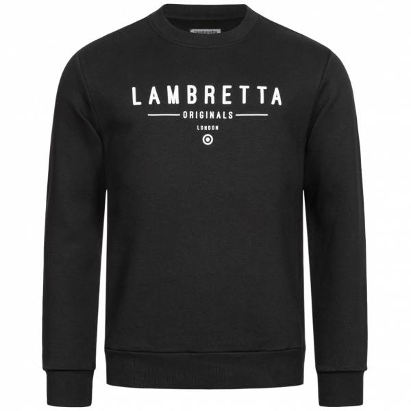 Lambretta Crew Neck Sweat Herren Sweatshirt SS9882 Black