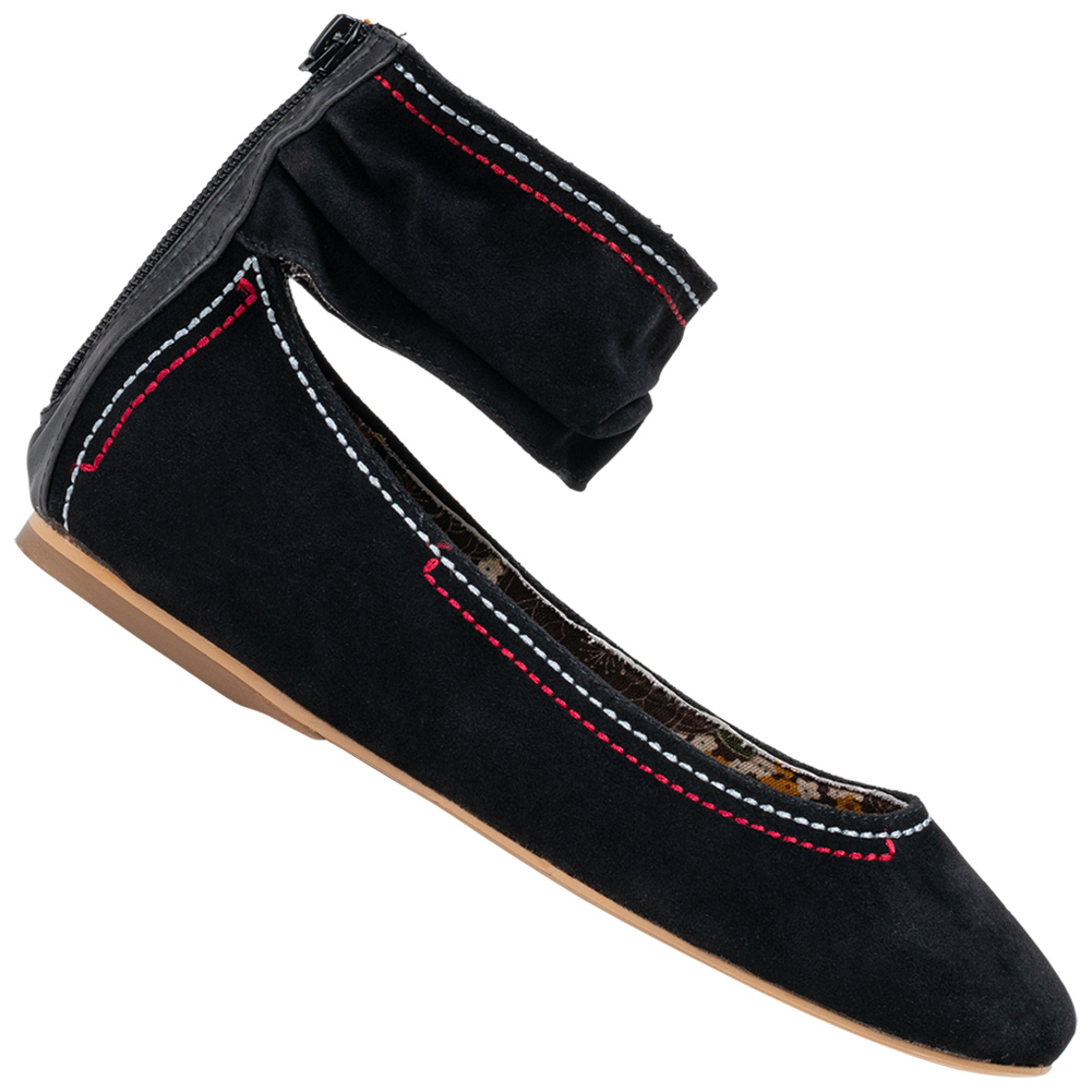 MAGUE Damen Ballerinas MD0102-BLACK | SportSpar