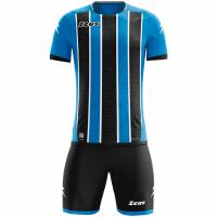 Zeus Icon Teamwear Set Shirt met short royal blue zwart