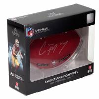 San Francisco 49ers Christian McCaffrey #23 NFL Oggetto da collezione 17,8 cm 850056417617