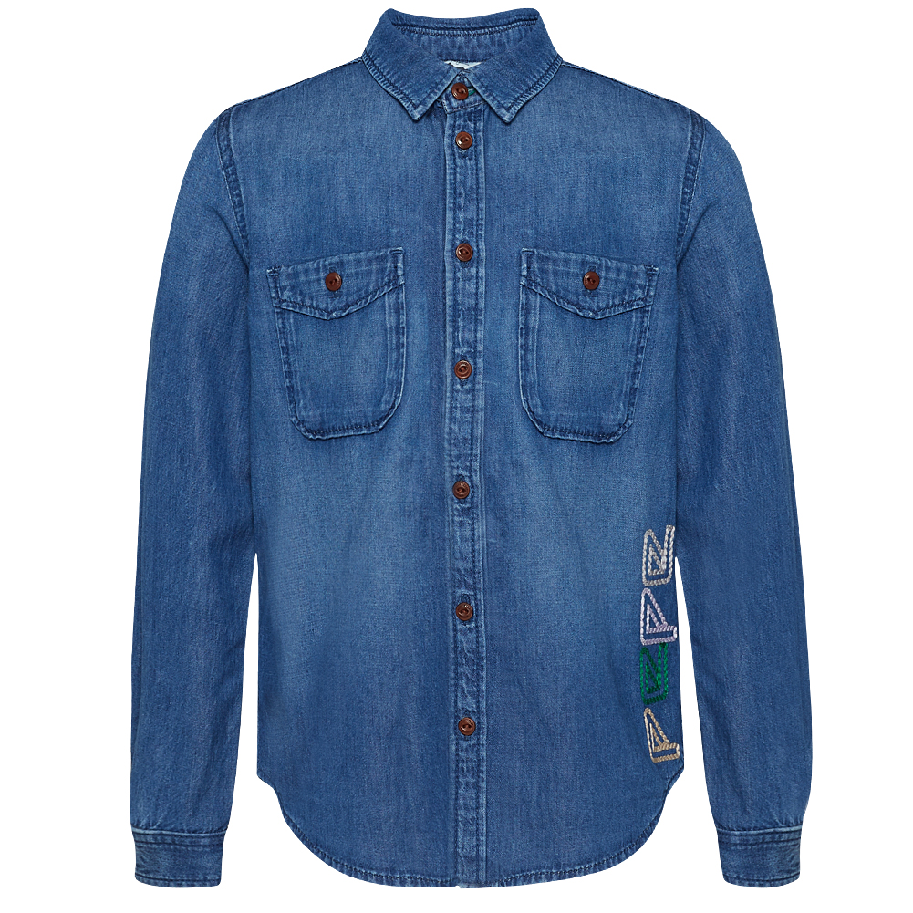 Met pensioen gaan samen Mantsjoerije Pepe Jeans Colin Kinderen Jeanshemd PB301638-000 | sport-korting.nl