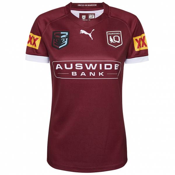 Queensland Maroons QLD PUMA Rugby Mujer Camiseta 764234-01