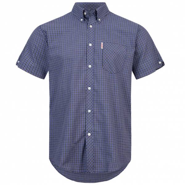 BRUTUS JEANS Chemise à manches courtes 10009 Carreau violet