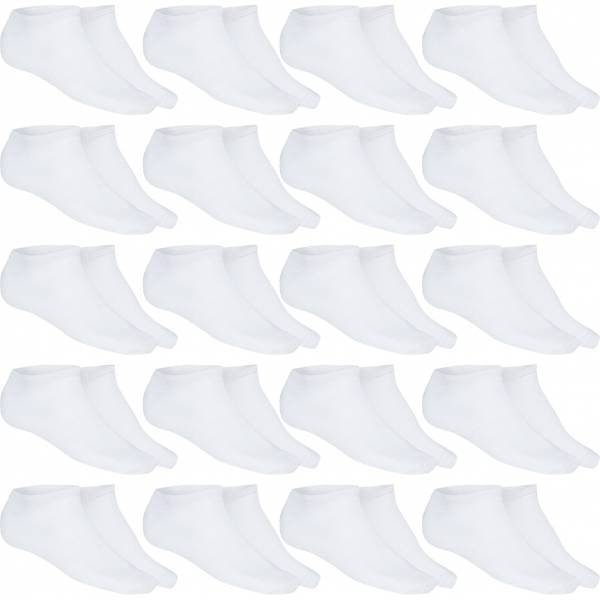 SPORTS ESSENTIALS Liner Socken 20 Paar weiß