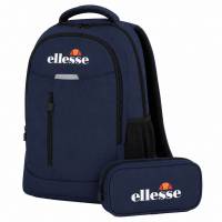 ellesse Forgia Mochila escolar con Estuche escolar 22 L SHBA4978-Marino