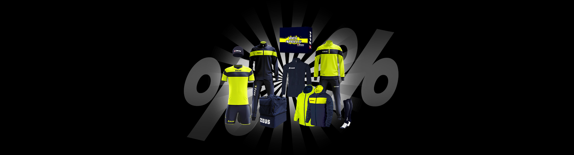 Zeus Football Teamwear Set solo 50 €