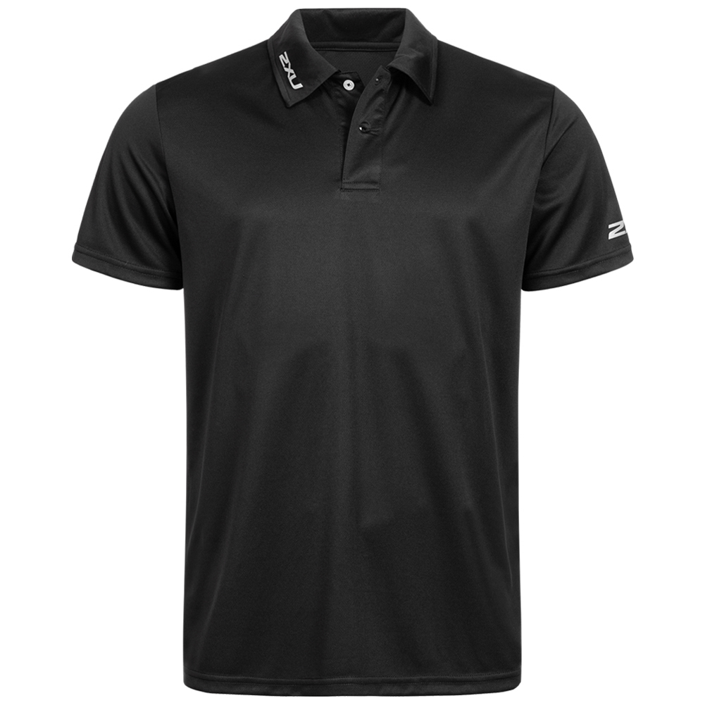Download 2XU Event Men Polo Shirt MR3208a-BLK-BLK | SportSpar.com