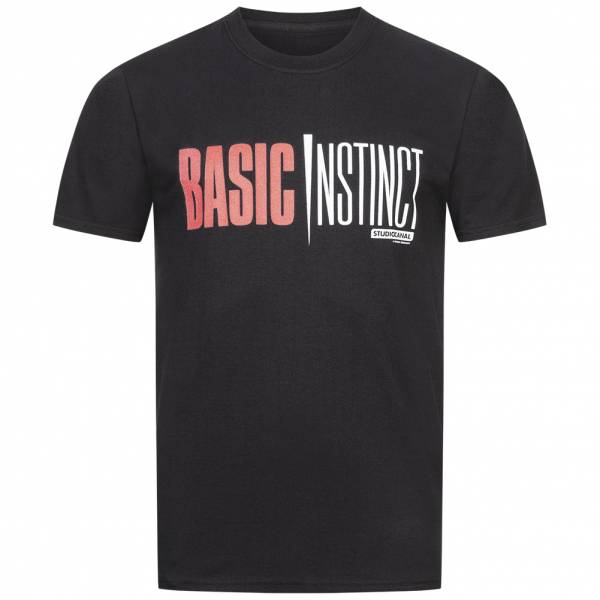 BASIC INSTINCT Logo Hommes T-shirt MLMTS007BLK