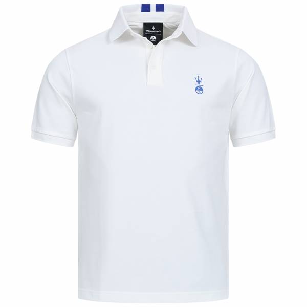 Maserati x North Sails Hombre Polo blanco 4530210000101480