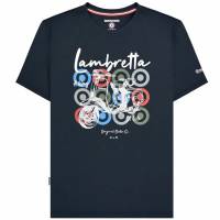 Lambretta Scooter Brand Tee Herren T-Shirt SS1503-NAVY