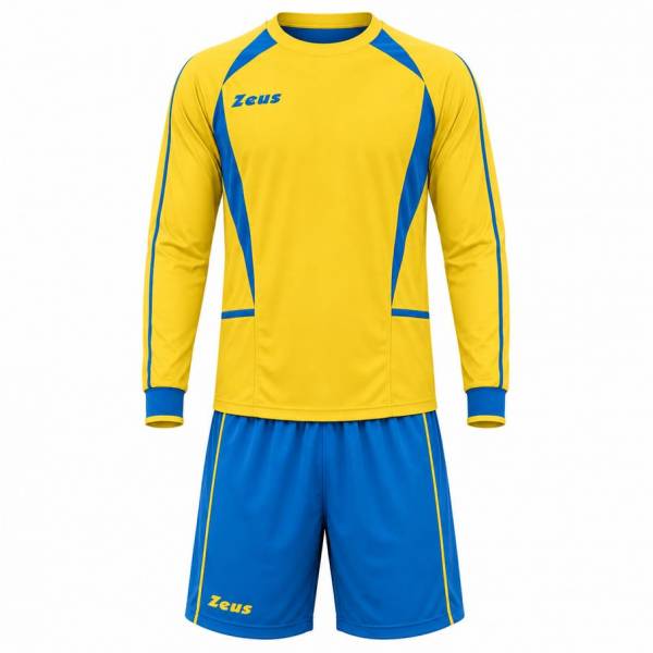 Zeus Kit Brazil Uomo Kit da calcio 2 pezzi giallo/royal blue