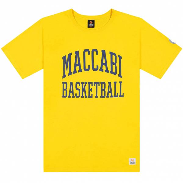 Maccabi Tel Awiw EuroLeague Mężczyźni T-shirt z motywem koszykarskim 0194-2549/2015