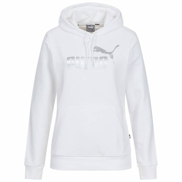 PUMA Logotipo metálico ESS+ Mujer Sudadera con capucha 849096-02