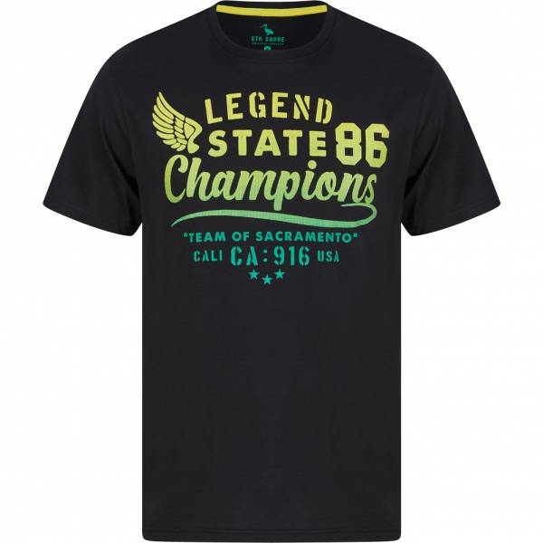 Sth. Shore State Champs Hommes T-shirt 1C18103 Noir jais