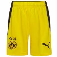 Borussia Dortmund BVB PUMA Niño Pantalones cortos de primera equipación 757177-01
