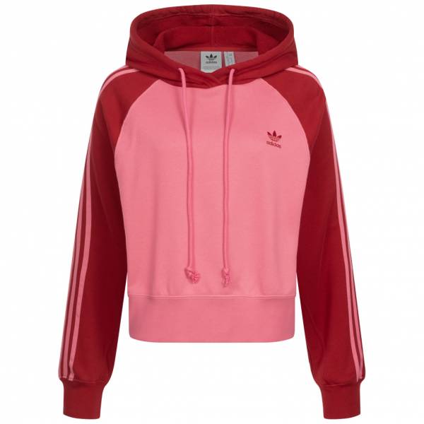Image of adidas Originals Adicolor Classics Collegiate Cropped Donna Felpa con cappuccio H37830