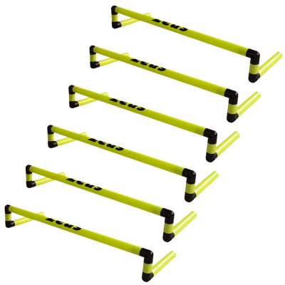 JELEX Agility Training Hurdles Set Of 5 Various Sizes, Coordination Hurdles Training Equipment Yellow, Suitable For Indoor And Outdoor Exercises Made - View #13