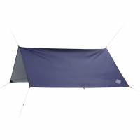 GOGLAND Lona de lona para exteriores con protección UV 300 x 290 cm azul marino